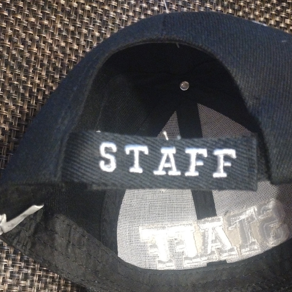 Black STAFF Cap - Picture 2 of 5